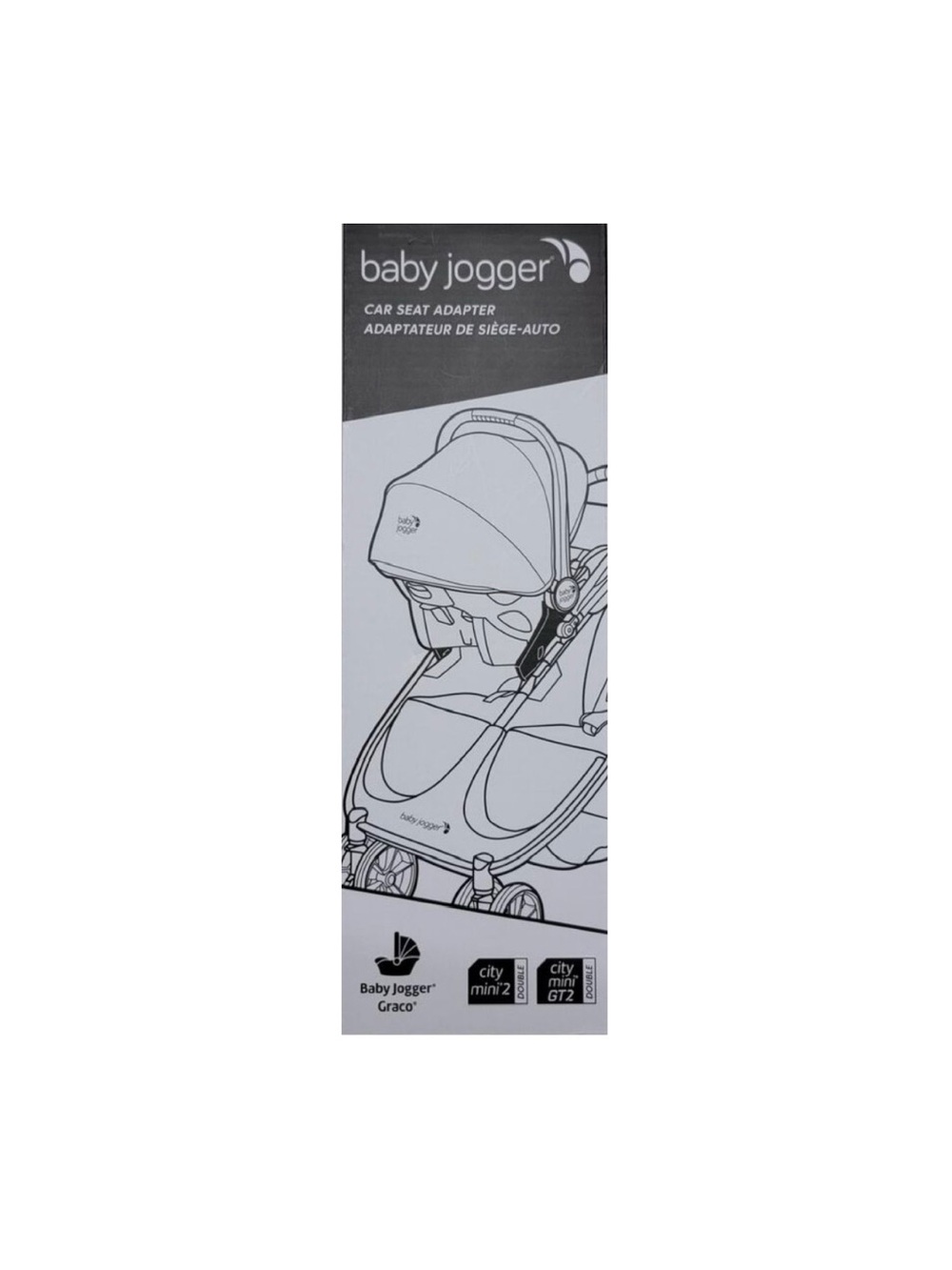 Baby Jogger NEW car seat adapter City Mini 2 & GT2 Double strollers